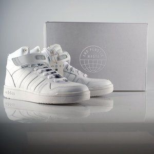 Adidas Womens Postmove Mid Basketball Shoe - Size 9 - Cloud White